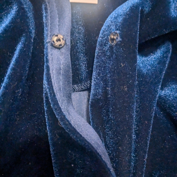 NWT Lane Bryant 22/24 Navy Faux Wrap Dress - Picture 5 of 8